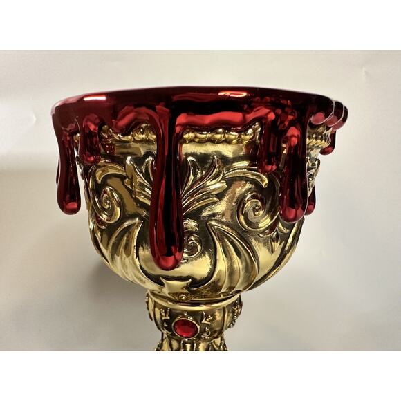 Bath & Body Works Chalice Cup 3 Wick Candle Holder 2023 Halloween New - Picture 5 of 9